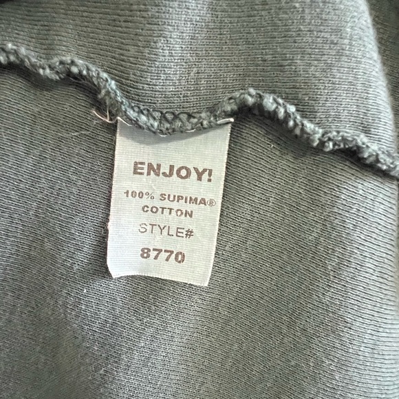 Michel Stars The Original Tee Open Shawl Cardigan 100% Supima Cotton - Picture 5 of 7